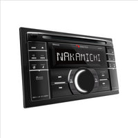 NAKAMICHI DOUBLE DIN AM/FM/CD/MP3/3.5MM AUX/USB/SD/IPOD/IPHONE/BLUETOOTH