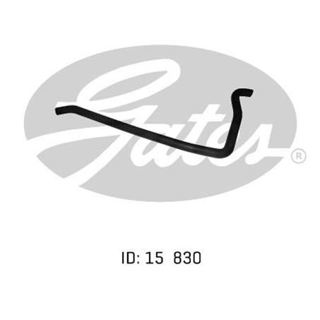 Gates Heater Hose   Ford Escort MK1  1.3L   Mtm & Atm (manifold to outlet)