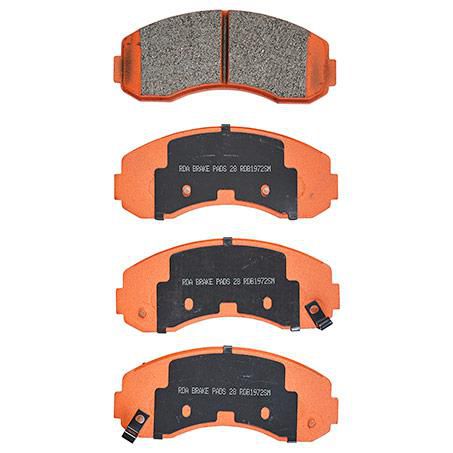 RDA BRAKES RDA GP Max General Purpose Low Metallic Brake Pad Set RDB1972