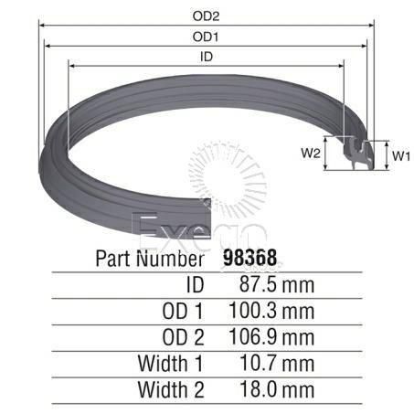 Kelpro Oil Seal 98368
