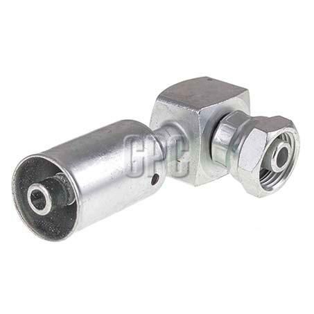 OEX Steel Fitting # 6 FOR - Beadlock Short Drop #6 90° SFX1321SD