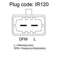 OEX Alternator 12V 125A Valeo Style VXA058