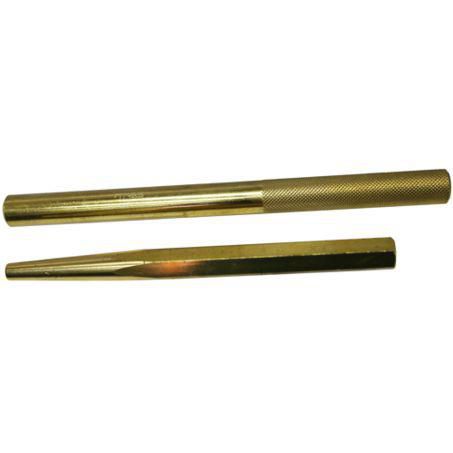 T & E TOOLS T&E Brass Taper & Straight Punch Set 2pc 8936