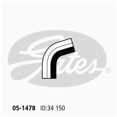 Gates Radiator Hose Lower 05-1478