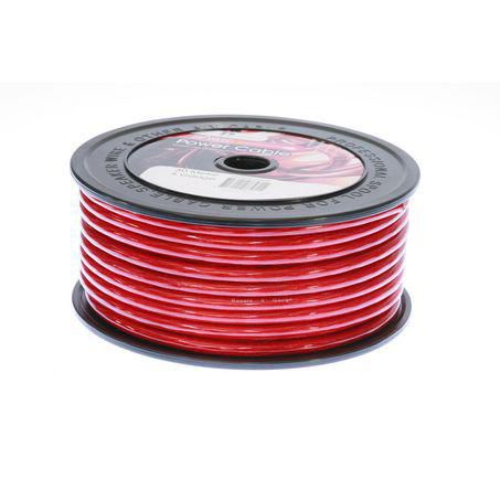 Aerpro 4 Awg Power Cable 30M Red BSX430R