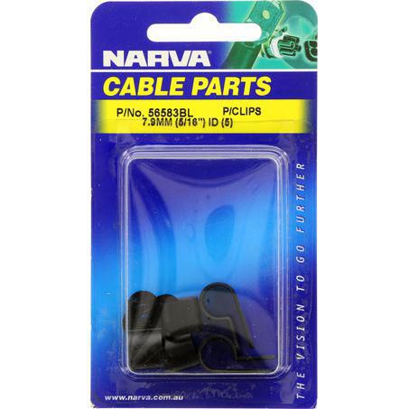 Narva P CLIP 7.9MM PLASTIC 5PCE