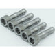 Burgaflex Steel Fitting # 6 Weld On - Reduced Burgaclip #6 Straight SCX6601-5