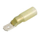 Narva Crimp Terminal Male Blade Yellow Terminal Entry 6.3 x 0.8mm Heat Shrinkable 50Pk 56324