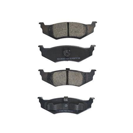 RDA BRAKES RDA GP Max General Purpose Low Metallic Brake Pad Set RDB7717