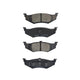 RDA BRAKES RDA GP Max General Purpose Low Metallic Brake Pad Set RDB7717