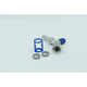 Burgaflex Steel Fitting # 10 FOR - Reduced Burgaclip #10 45° With R134a Port SCX1313-3