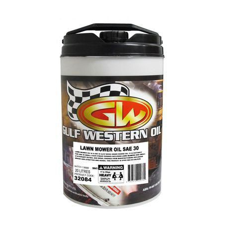Gulf Western LAWN MOWER OIL SAE30 20L 32084