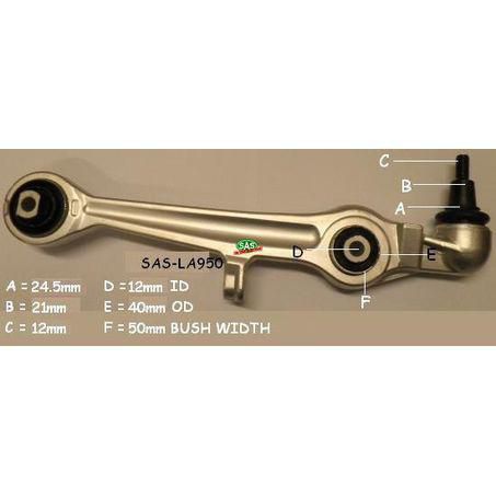 SAS AUTO PARTS SAS Control Arm LA950