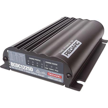 Redarc DC-DC Battery Charger Dual Input 25A