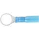 OEX Crimp Terminal Ring Blue ID 9.5mm Heat Shrinkable 50 Pce