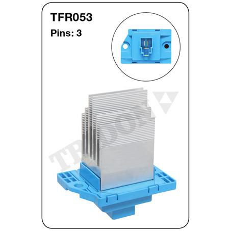 Tridon Heater Fan Resistor TFR053