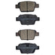 RDA BRAKES RDA GP Max General Purpose Low Metallic Brake Pad Set RDB2281