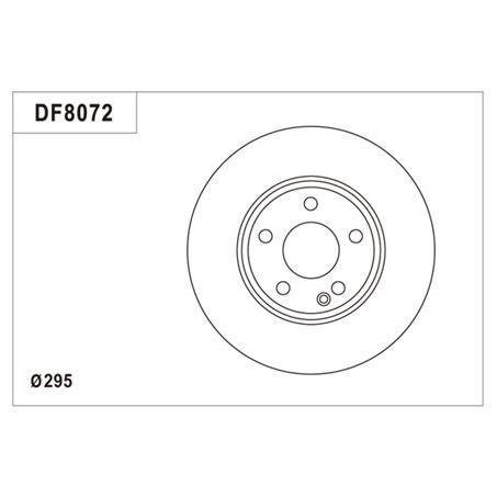 ROADTECH Disc Brake Rotor 295mm x 25.4 Min