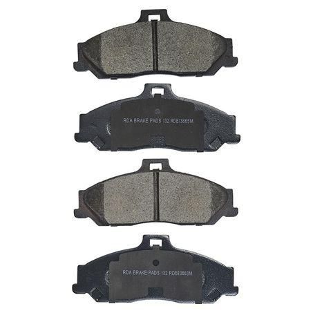 RDA GP MAX LOW METALLIC BRAKE PAD SET FORD MAZDA RDB1366