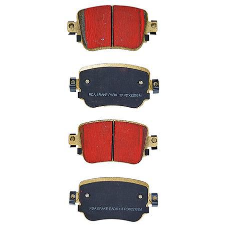 RDA BRAKES RDA GP Max General Purpose Low Metallic Brake Pad Set RDB2215