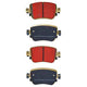 RDA BRAKES RDA GP Max General Purpose Low Metallic Brake Pad Set RDB2215