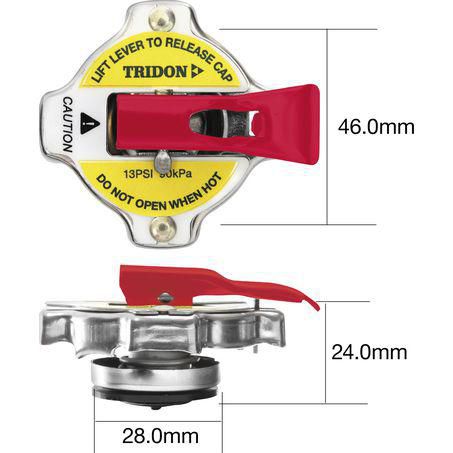 TRIDON LEVER RELEASE RECOVERY CAP - (LR13J) CB1390L