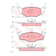 TRW Brake Pad Set (DB1407)