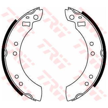 TRW Brake Shoe 203mm x 38mm