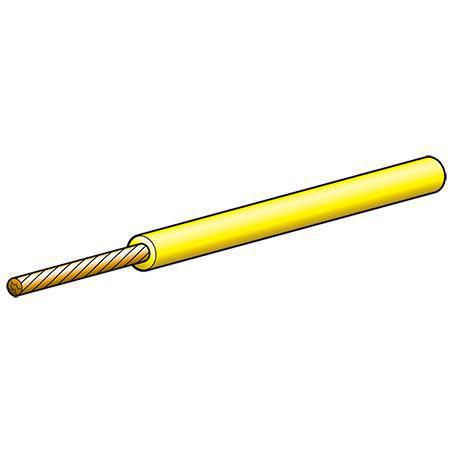 Narva 2.5mm Single Core Automotive Cable Yellow (NZ Ref.148)
