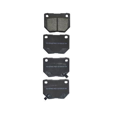 RDA GP MAX LOW METALLIC BRAKE PAD SET NISSAN SUBARU RDB1220