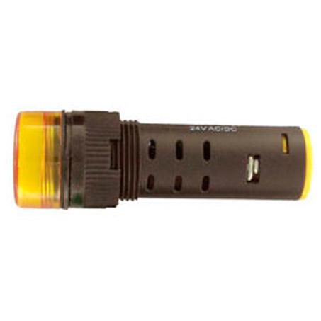 CAPITAL WARNING LIGHT FLASHING 16MM LED 24V ORA 2B24ORN