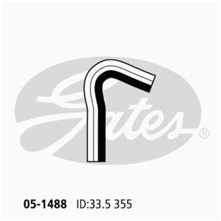 Gates Radiator Hose Upper 05-1488