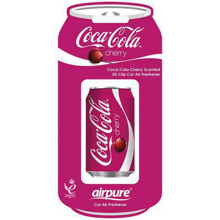 AIRPUR Coca-Cola 3D Vent Air Freshener Cherry CC-3D-V-C-404
