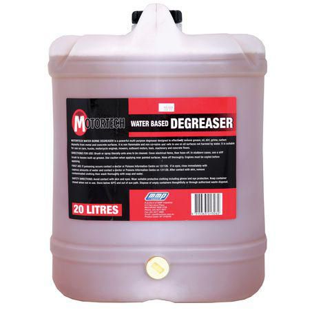 MOTORTECH PRODUCTS Motortech Water Based Degreaser 20L MT5100/20