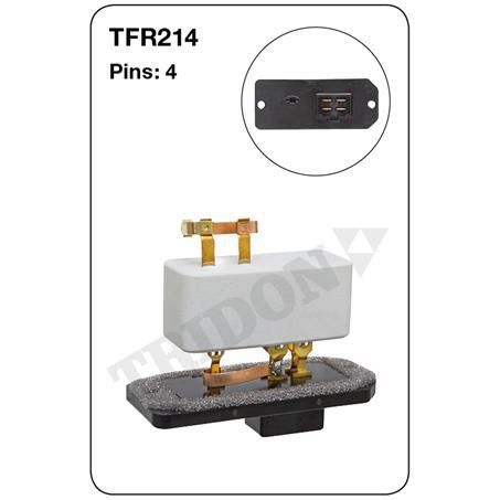 Tridon Heater Fan Resistor TFR214