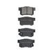 RDA GP MAX LOW METALLIC BRAKE PAD SET HONDA MG ZR SUZUKI RDB1265