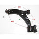 SAS AUTO PARTS SAS Control Arm LA305L