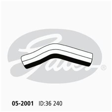 Gates Radiator Hose Upper 05-2001