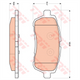 TRW Brake Pad Set
