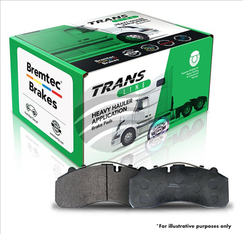 TRANS-LINE BRAKE PAD SET RENAULT TRUCK C-SERIES 250FG P BT90511TL
