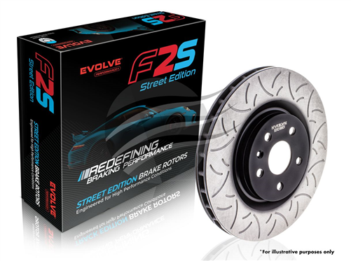 BREMTEC EVOLVE F2S PERFORMANCE ROTOR RIGHT HAND REAR BDR9001REV