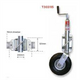 CM TRAILER JOCKEY WHEEL CLAMP TYPE PNEU 350 X 4