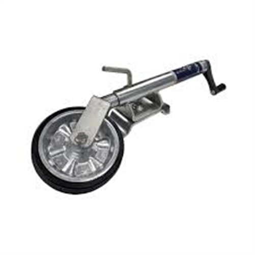 CM TRAILER JOCKEY WHEEL SOLID 250 X 4 NYLON HUB