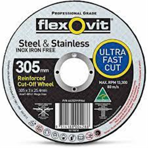 TINKR FLEXOVIT 305X3.0X25.4 A36SB L/SPEED C/O