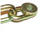 CM TRAILER SAFTEY CHAIN 400MM WITH SHACKLE
