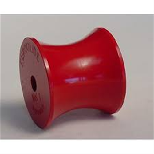CM TRAILER KEEL ROLLER 75MM BLACK