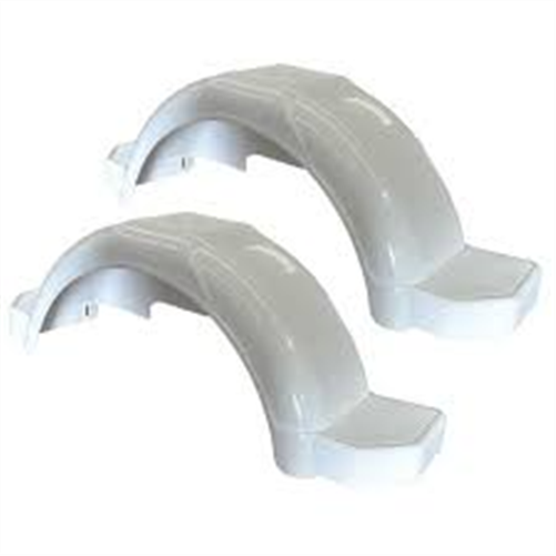 CM TRAILER MUDGAURDS PLASTIC 10-12 INCH