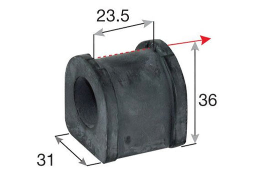 CR PREMACY - FRT D Bush 21mm -  22I035