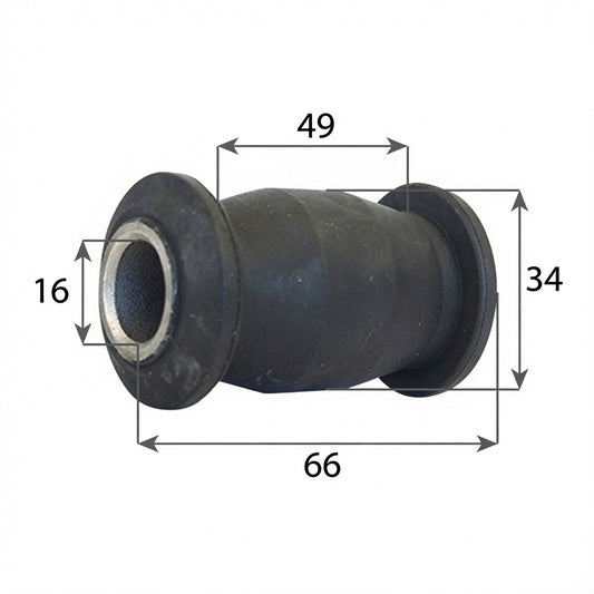 FRONT LOWER SHOCK BUSH FORD FALCON AU-BF TERRITORY - 10H030