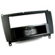 Single DIN Dashboard Radio Installation Kit for Mercedes-Benz CLK-Class (W209) 2004-2009 - Black